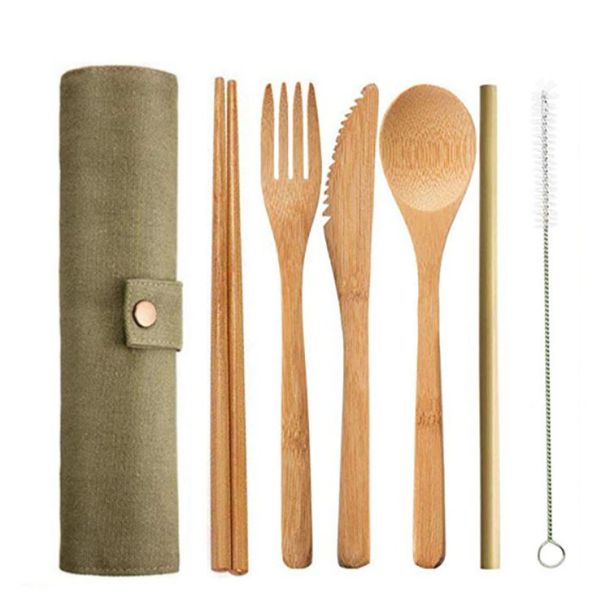 Bamboo Cutlery Set