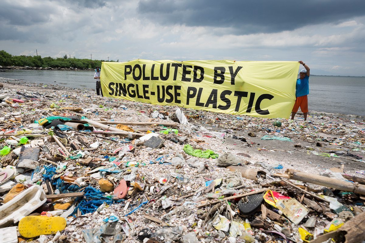 pollution by plastics
