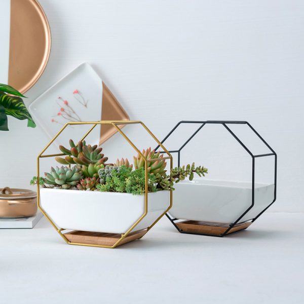 Bamboo Flower Pot Frame