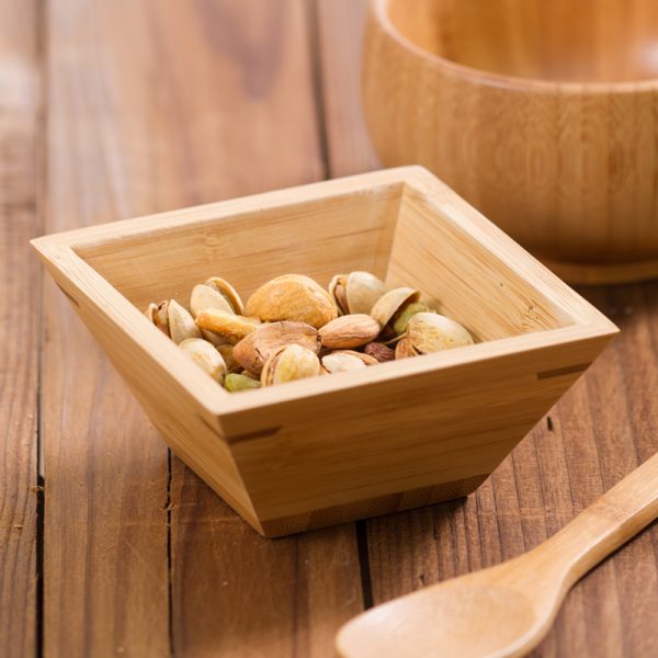 Bamboo Square Bowls