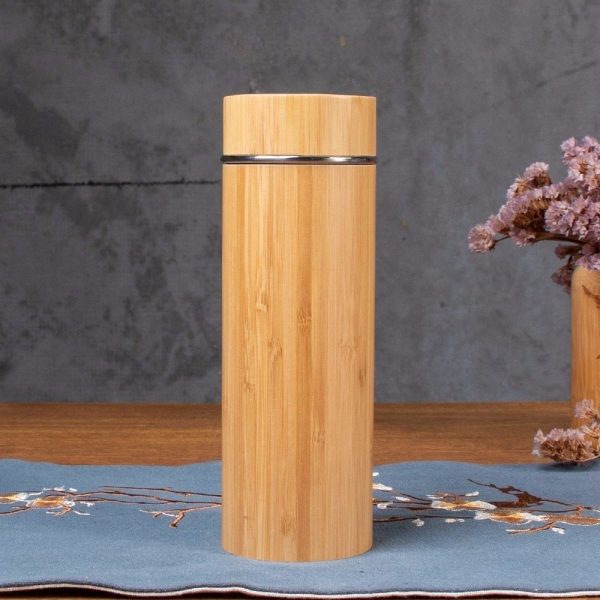 Bamboo Thermos Flask