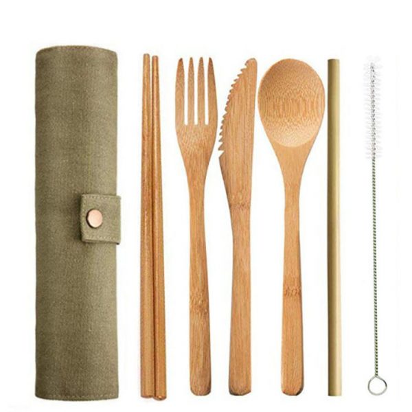 Bamboo Cutlery Set